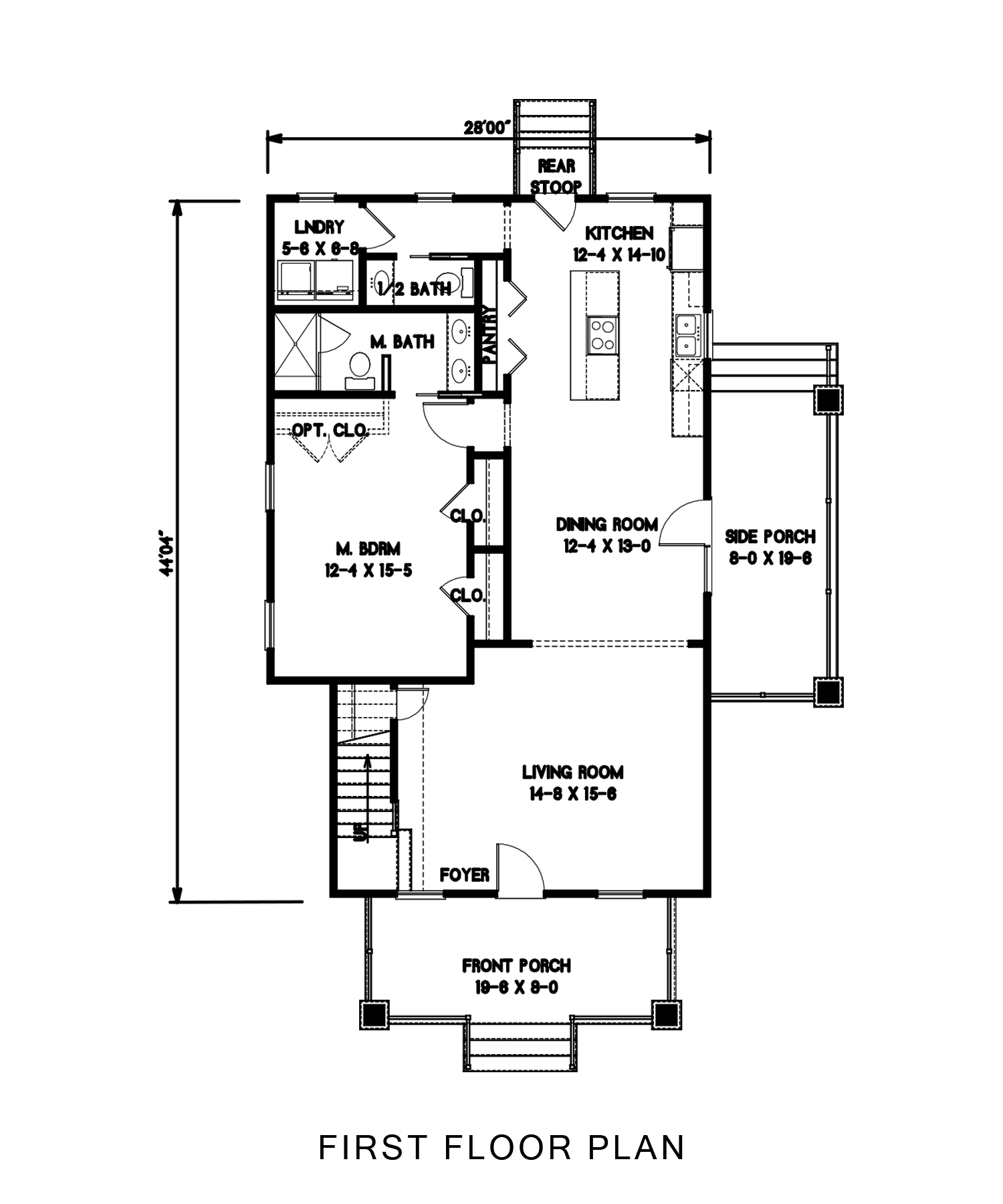 Two Story Rustic Lake Style Cabin House Plan 8609
